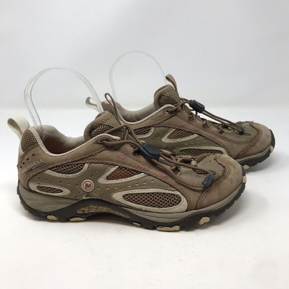 Merrell Women's Siren Athena Hiking Shoes Size 7.5 Brown Athletic Trail Vilbram - Picture 2 of 10